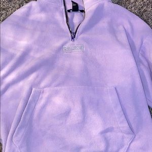 purple “ girl crew “ hoodie/sweatshirt